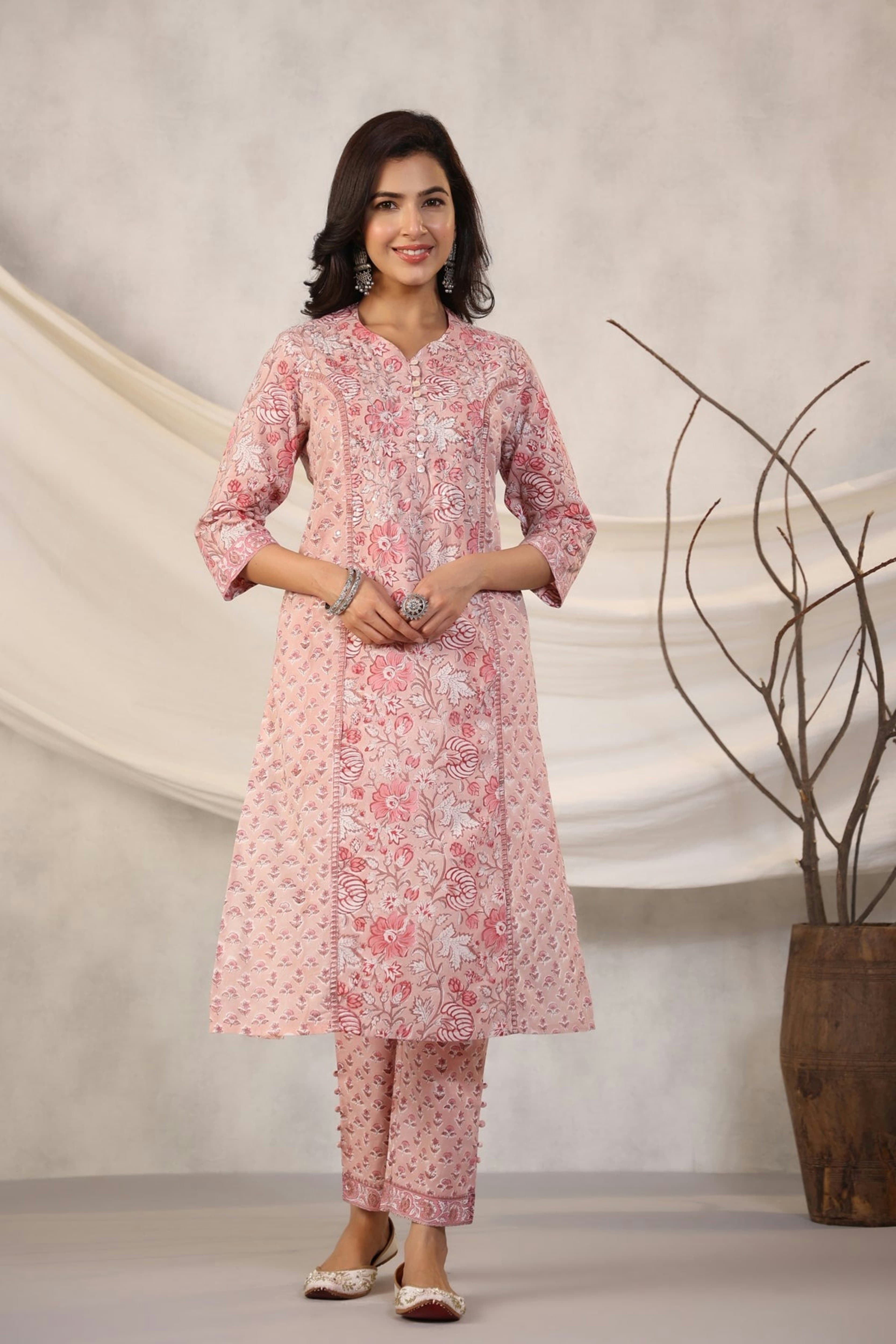 Midnight Textured Designer Kurti